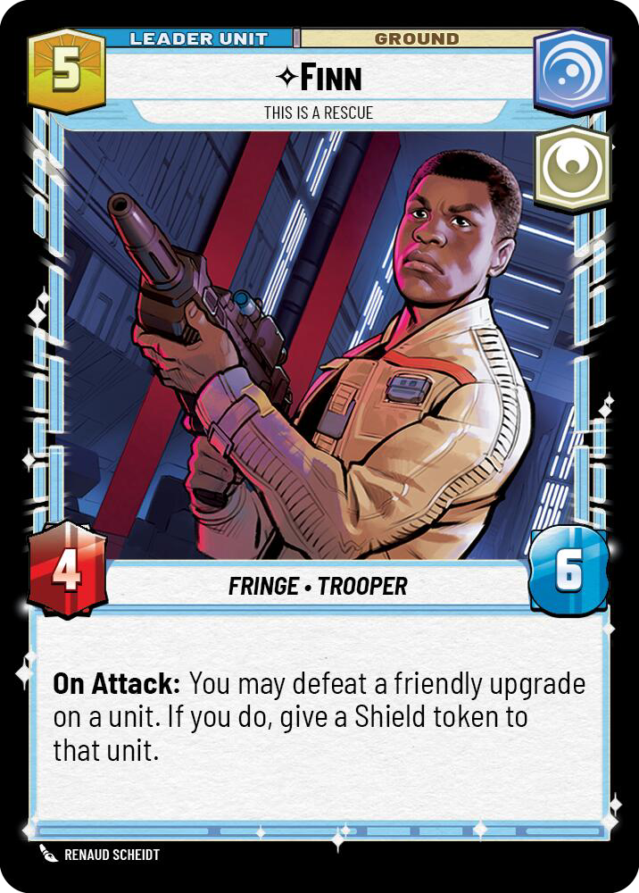 Finn, This Is A Rescue (SHD) Rare