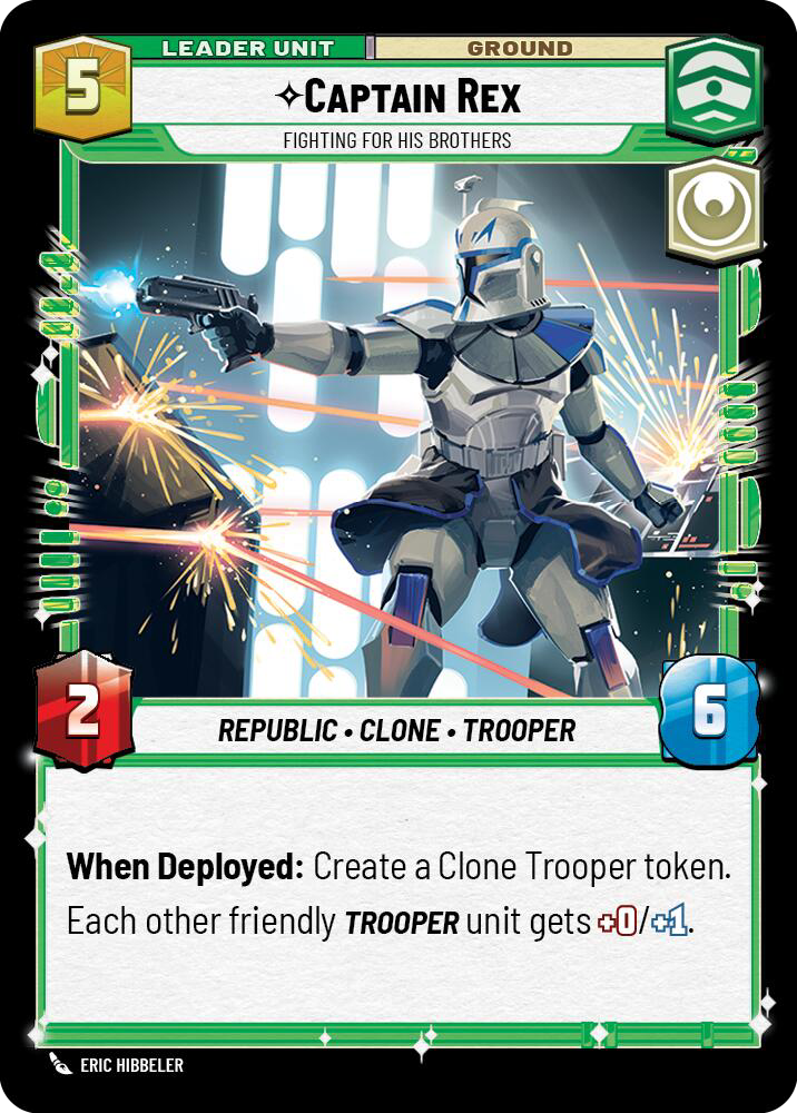 Captain Rex, Fighting for his Brothers (TWI) Rare