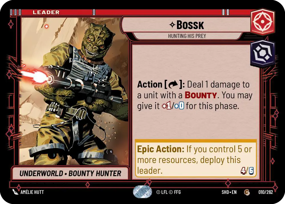 Bossk, Hunting His Prey (SHD) Common
