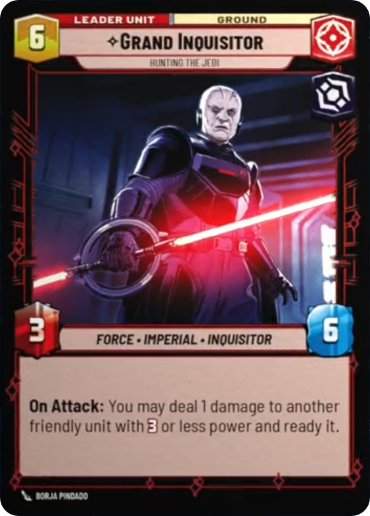 Grand Inquisitor, Hunting the Jedi (SOR) Rare