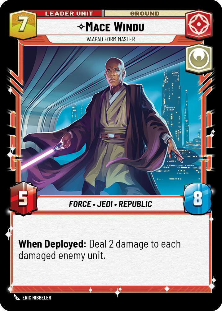 Mace Windu, Vaapad Form Master (TWI) Rare