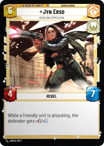 Jyn Erso, Resisting Oppression (SOR) Common