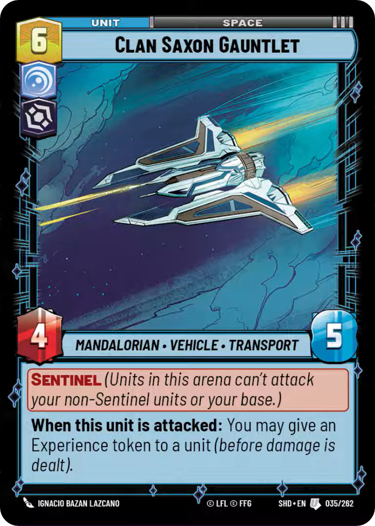 Clan Saxon Gauntlet (SHD) Uncommon