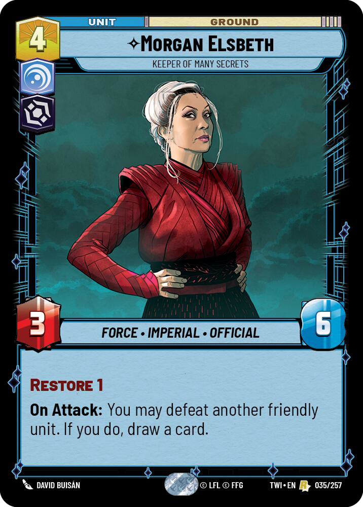 Morgan Elsbeth, Keeper of Many Secrets (TWI) Rare