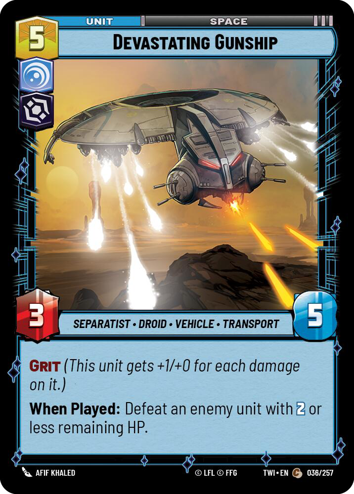 Devastating Gunship (TWI) Common