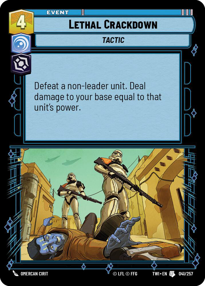 Lethal Crackdown (TWI) Uncommon