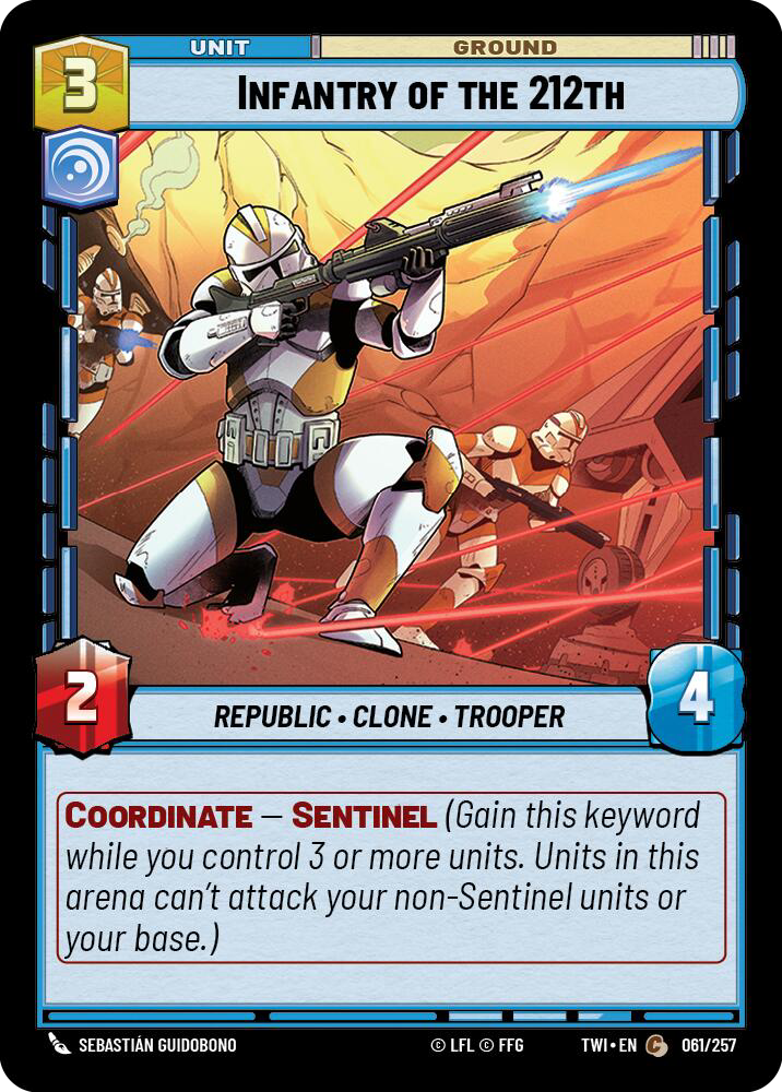 Infantry of the 212th (TWI) Common
