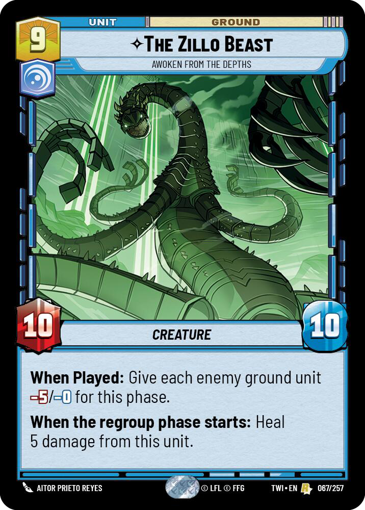 The Zillo Beast, Awoken from the Depths (TWI) Rare