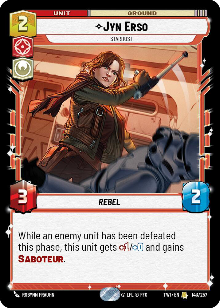 Jyn Erso, Stardust (TWI) Rare