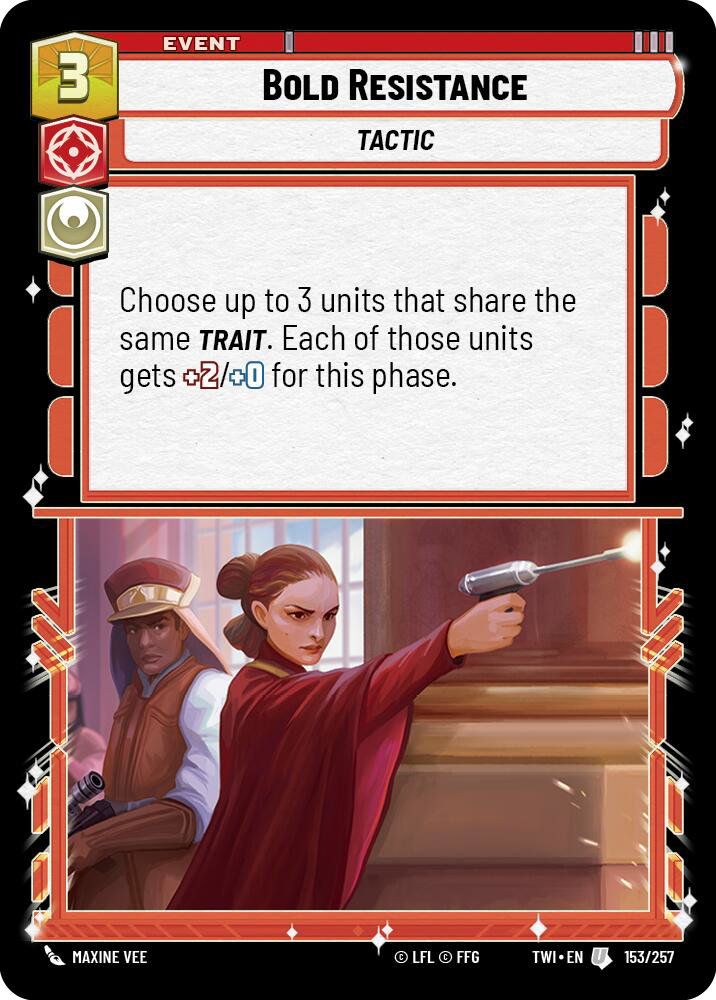 Bold Resistance (TWI) Uncommon