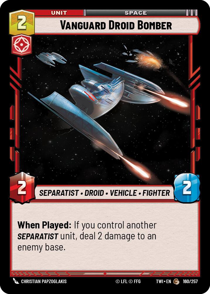 Vanguard Droid Bomber (TWI) Common