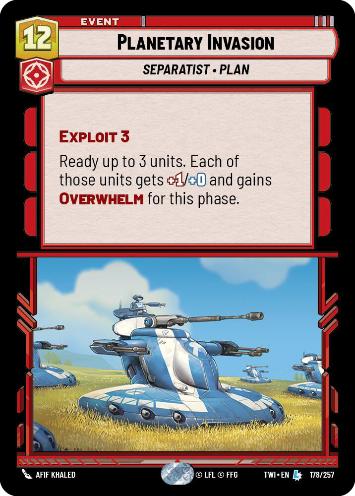 Planetary Invasion (TWI) Legendary