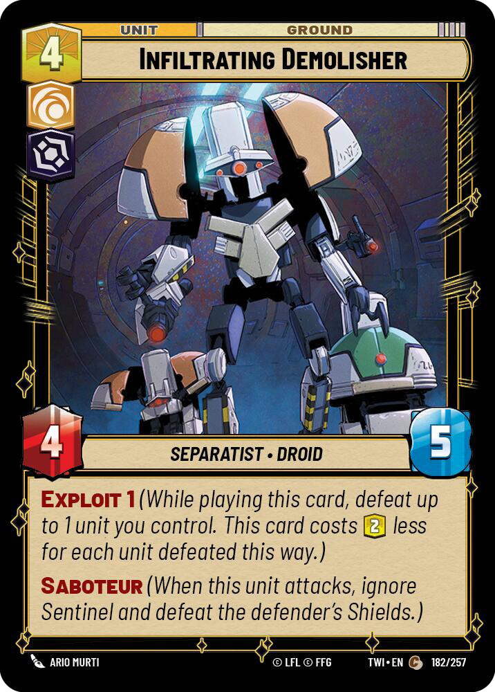 Infiltrating Demolisher (TWI) Common