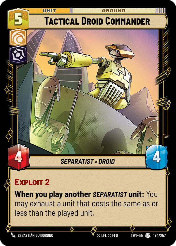Tactical Droid Commander (TWI) Uncommon