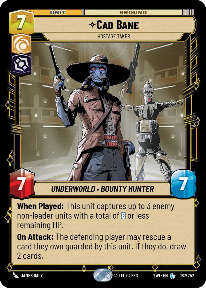 Cad Bane, Hostage Taker (Legendary)