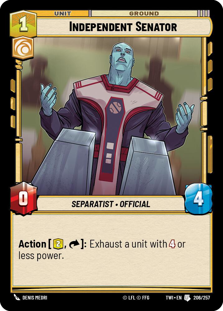 Independent Senator (TWI) Uncommon
