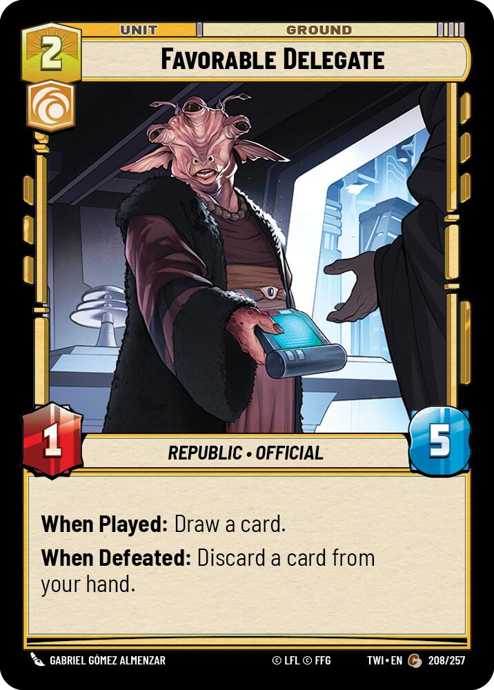 Favorable Delegate (TWI) Common