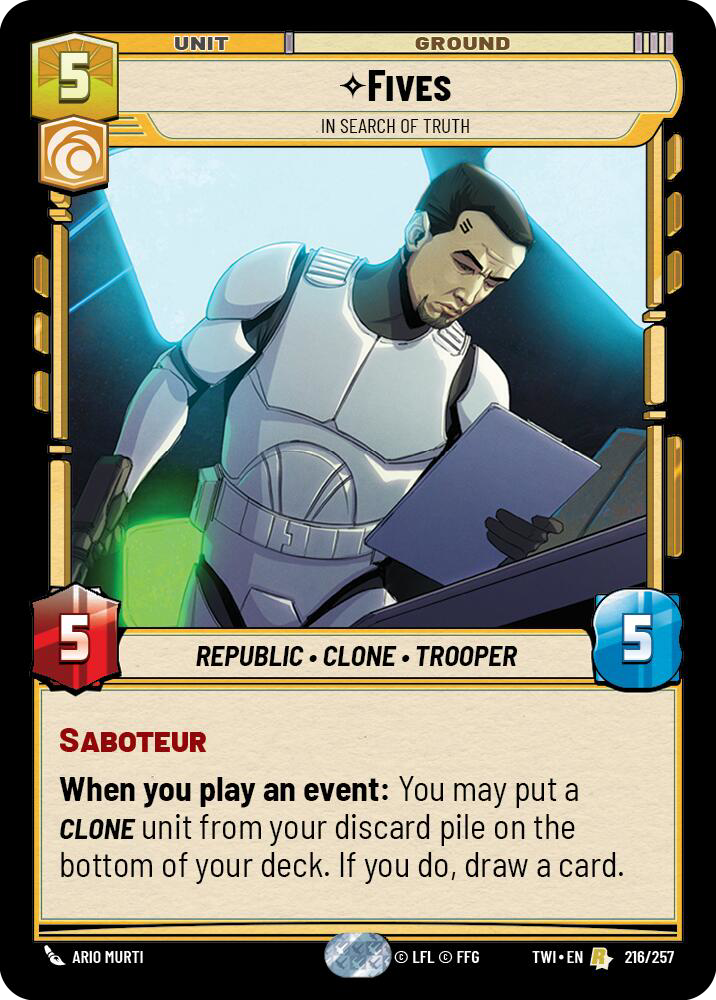 Fives, In Search Of Truth (TWI) Rare
