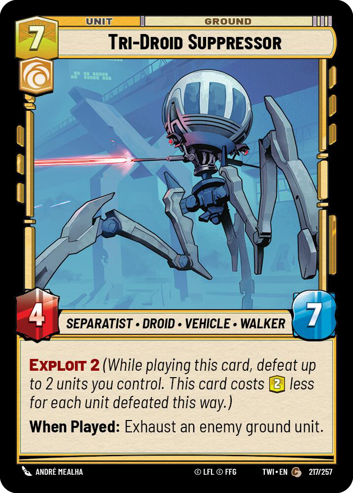 Tri-Droid Suppressor (TWI) Common