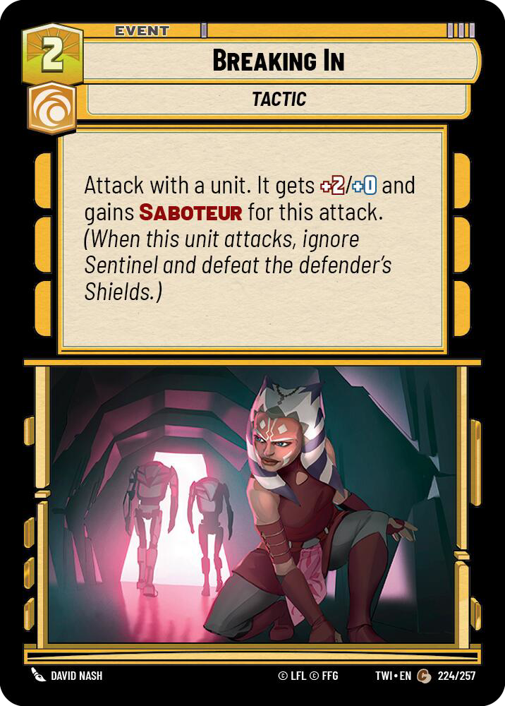 Breaking In (TWI) Common