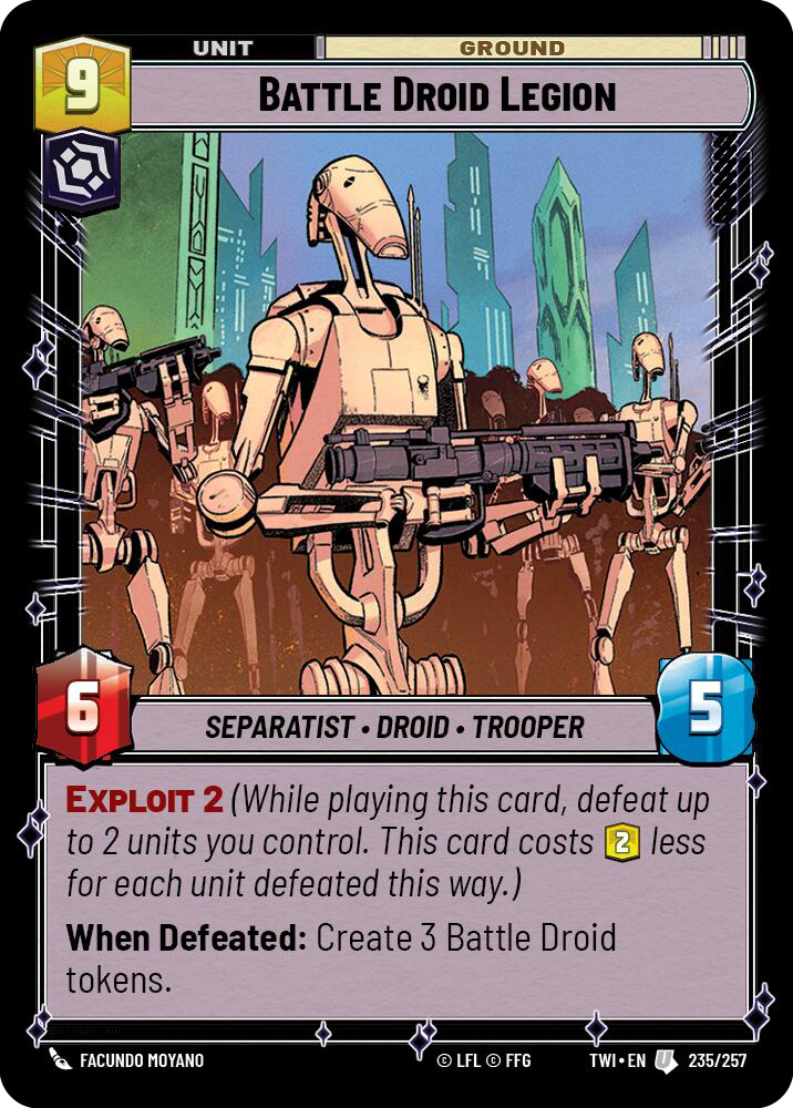 Battle Droid Legion (TWI) Uncommon