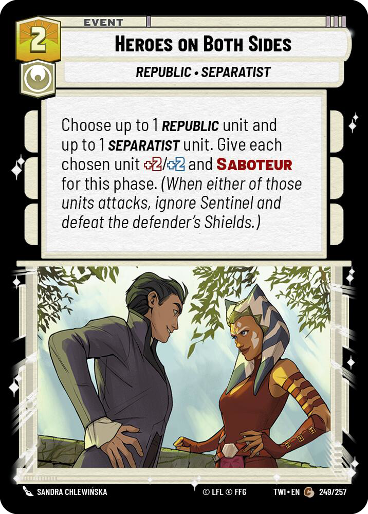 Heroes on Both Sides (TWI) Common