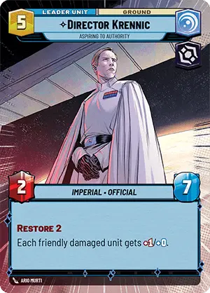 Director Krennic, Aspiring to Authority (SOR) Common