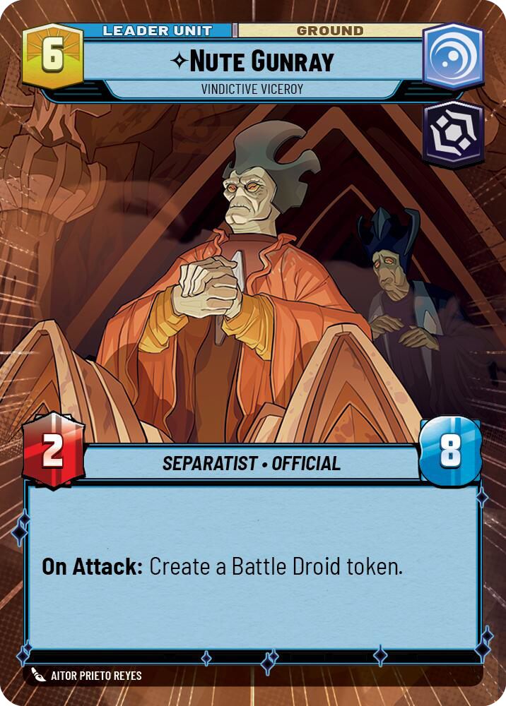 Nute Gunray, Vindictive Viceroy (TWI) Common