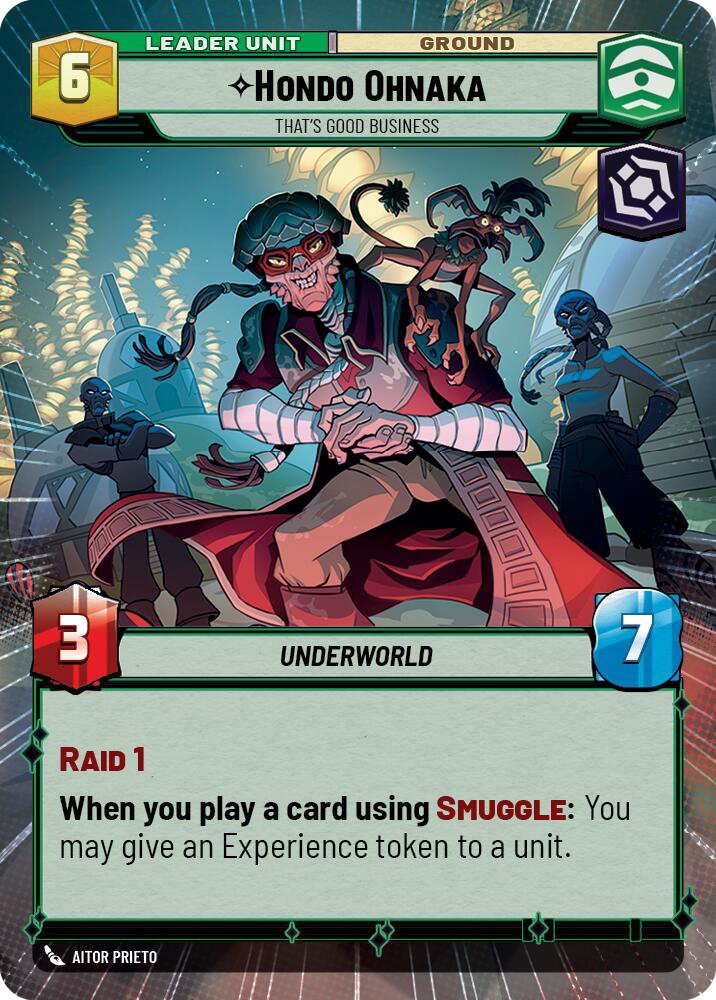 Hondo Ohnaka, That's Good Business (SHD) Common