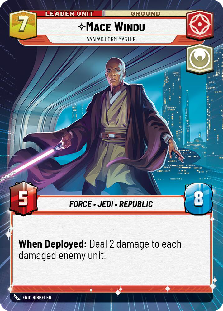 Mace Windu, Vaapad Form Master (TWI) Rare