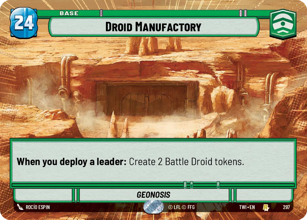 Droid Manufactory (TWI) Rare