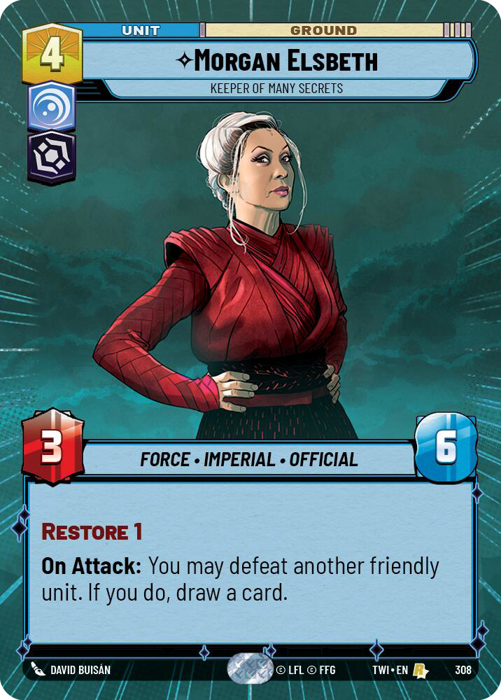 Morgan Elsbeth, Keeper of Many Secrets (TWI) Rare