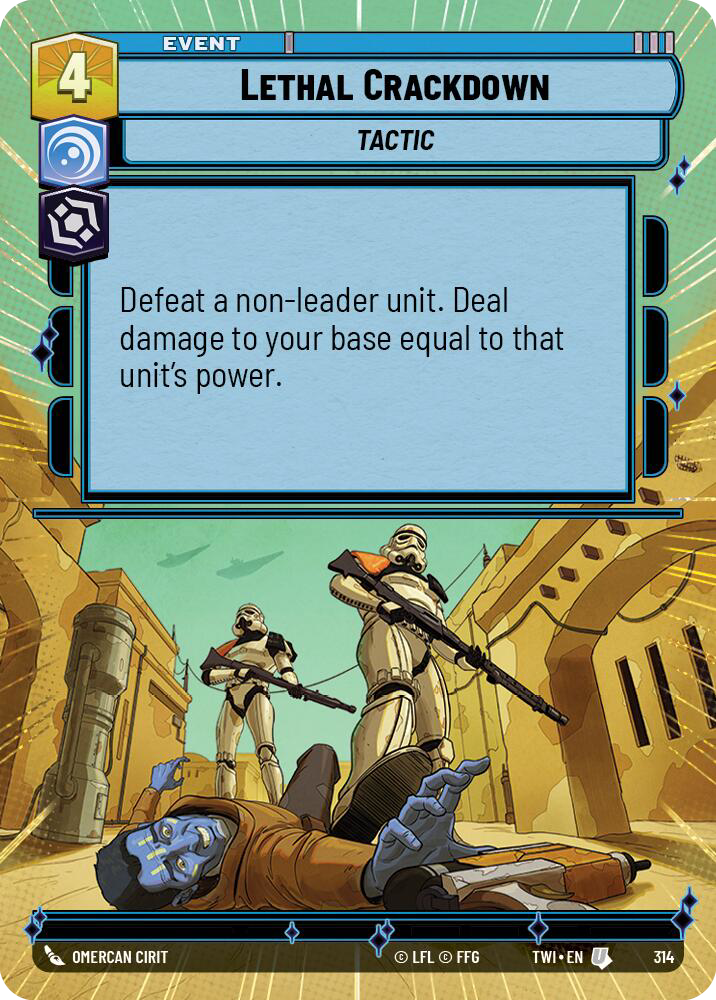 Lethal Crackdown (TWI) Uncommon