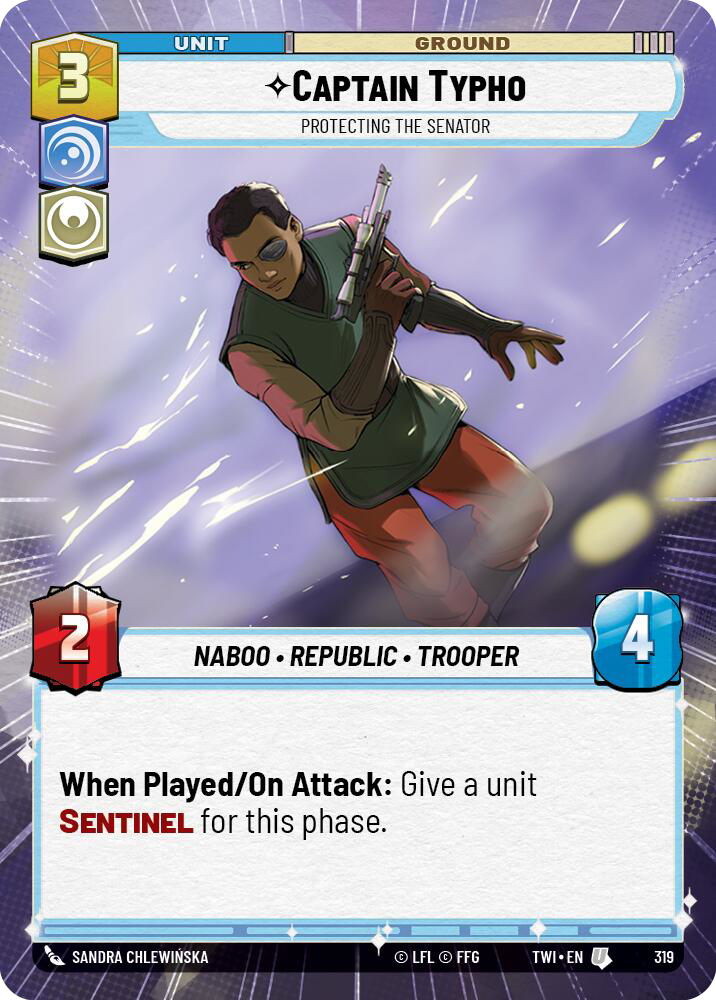 Captain Typho, Protecting the Senator (TWI) Uncommon