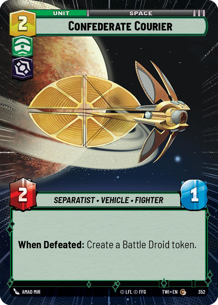 Confederate Courier (TWI) Common