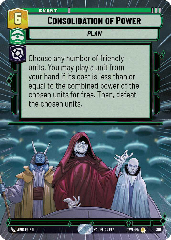 Consolidation of Power (TWI) Rare