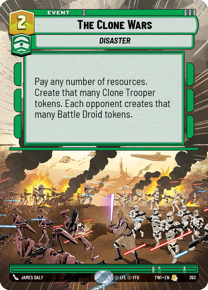 The Clone Wars (TWI) Rare