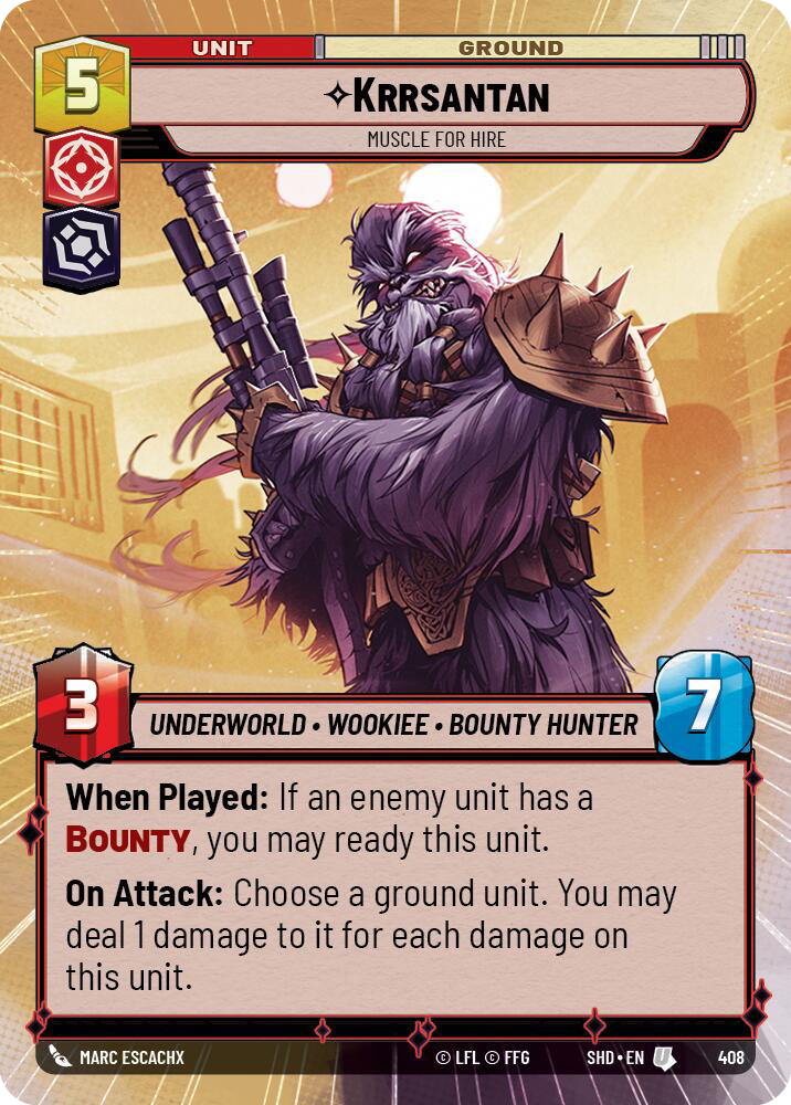 Krrsantan, Muscle For Hire (SHD) Uncommon