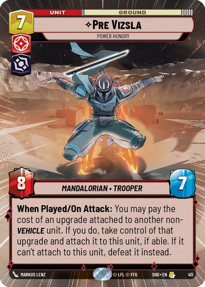 Pre Vizsla, Power Hungry (SHD) Rare