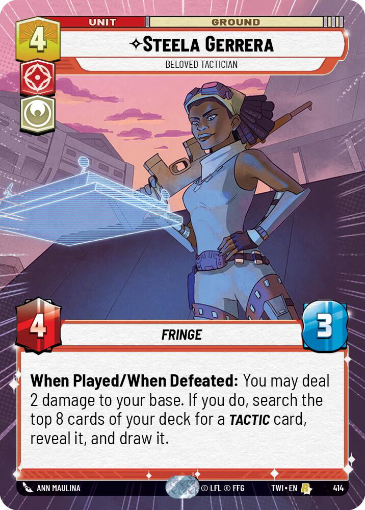 Steela Gerrera, Beloved Tactician (TWI) Rare