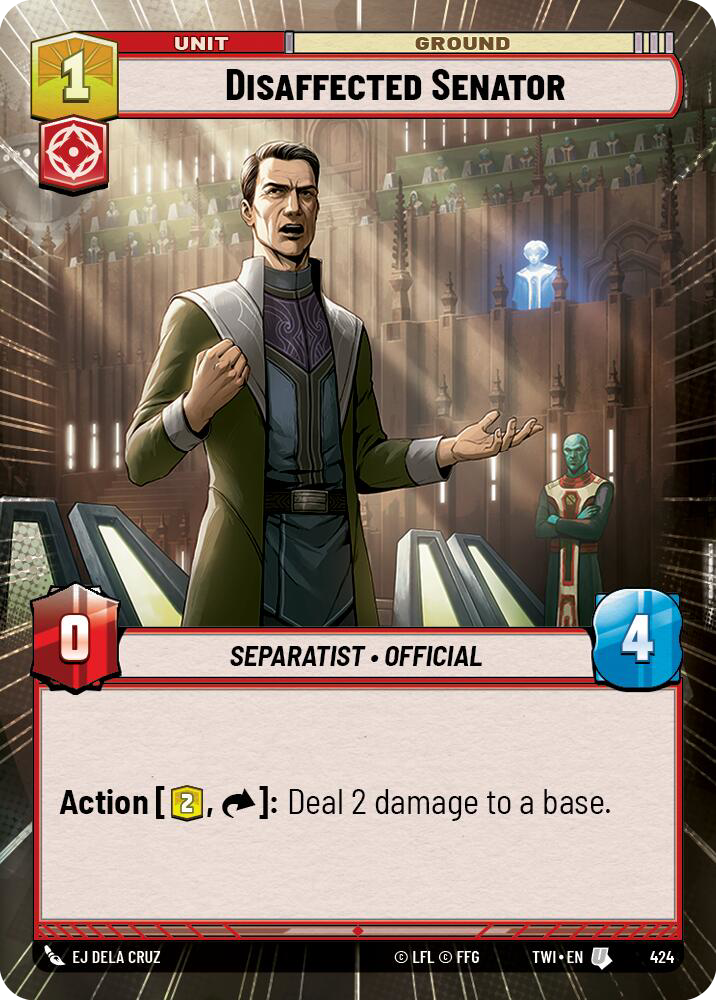 Disaffected Senator (TWI) Uncommon