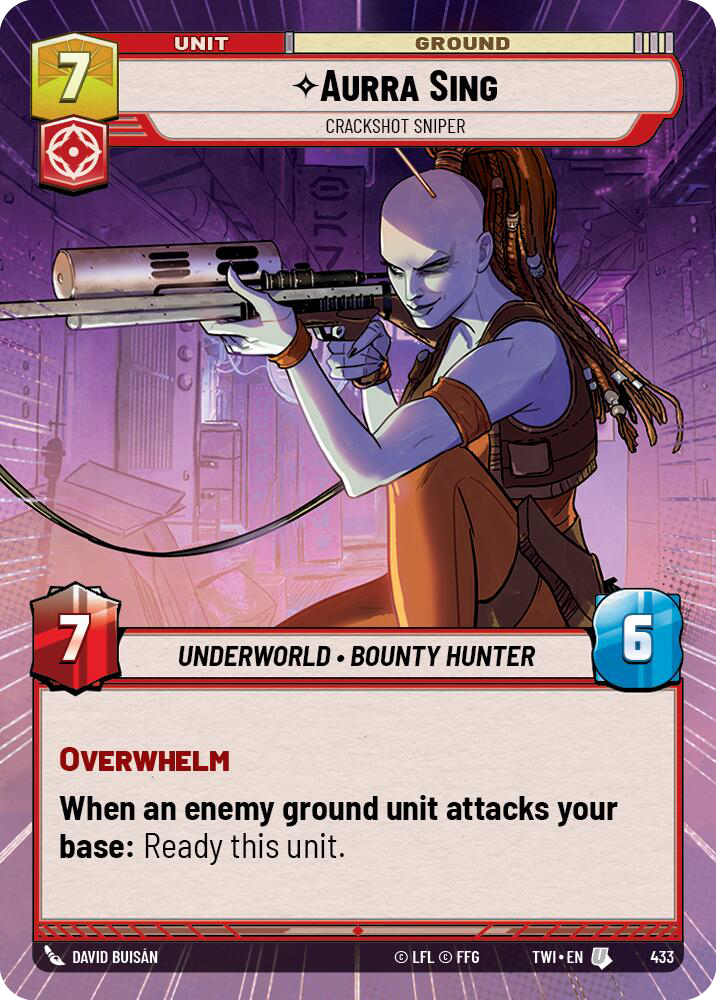 Aurra Sing, Crackshot Sniper (TWI) Uncommon