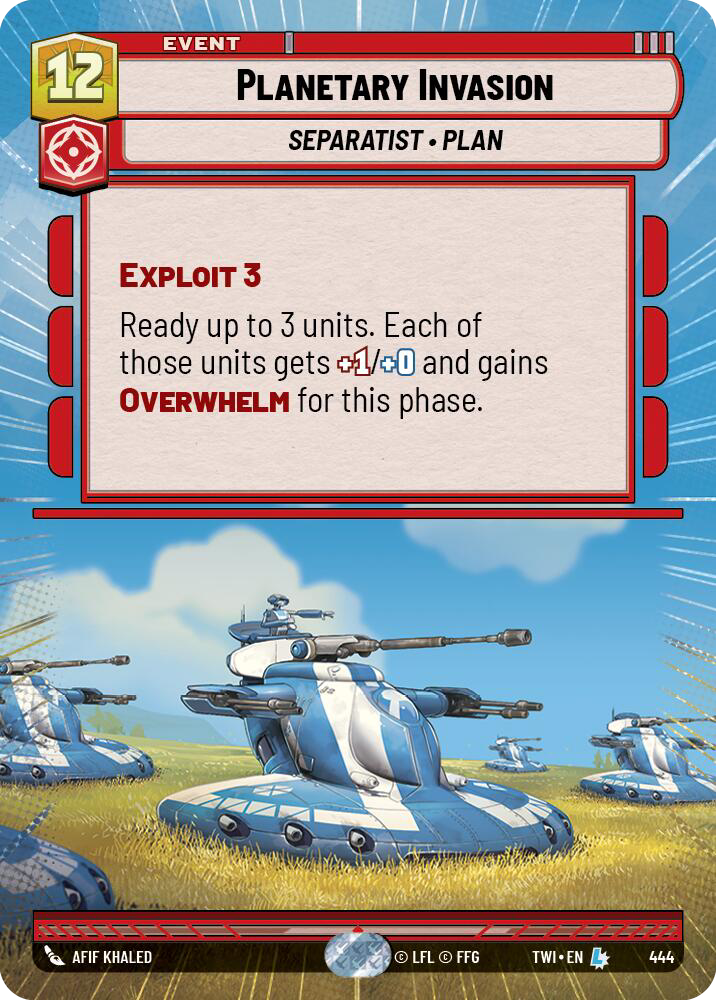 Planetary Invasion (TWI) Legendary