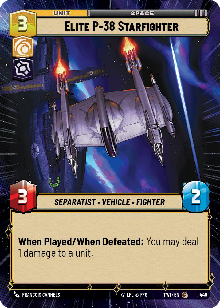 Elite P-38 Starfighter (TWI) Common