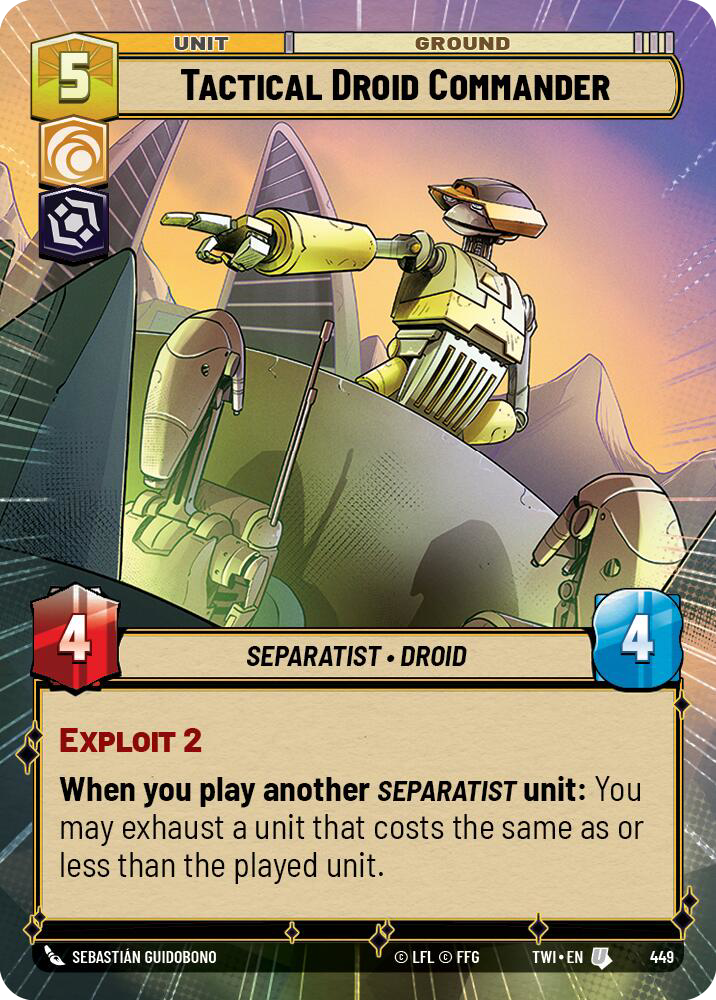 Tactical Droid Commander (TWI) Uncommon