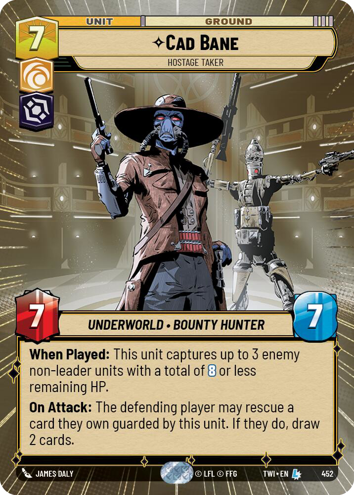 Cad Bane, Hostage Taker (Legendary)