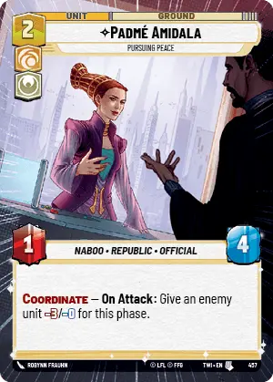 Padmé Amidala, Pursuing Peace (TWI) Uncommon
