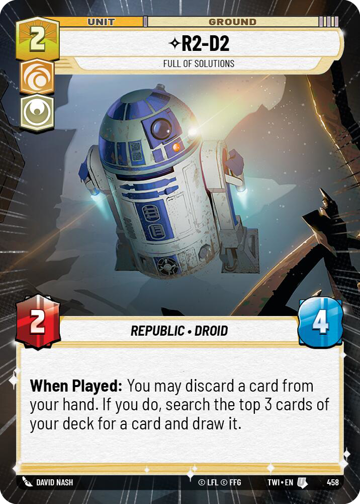 R2-D2, Full Of Solutions (TWI) Uncommon