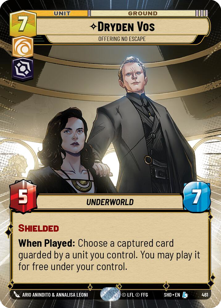 Dryden Vos, Offering No Escape (SHD) Legendary