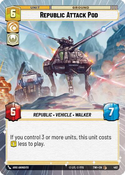 Republic Attack Pod (TWI) Common